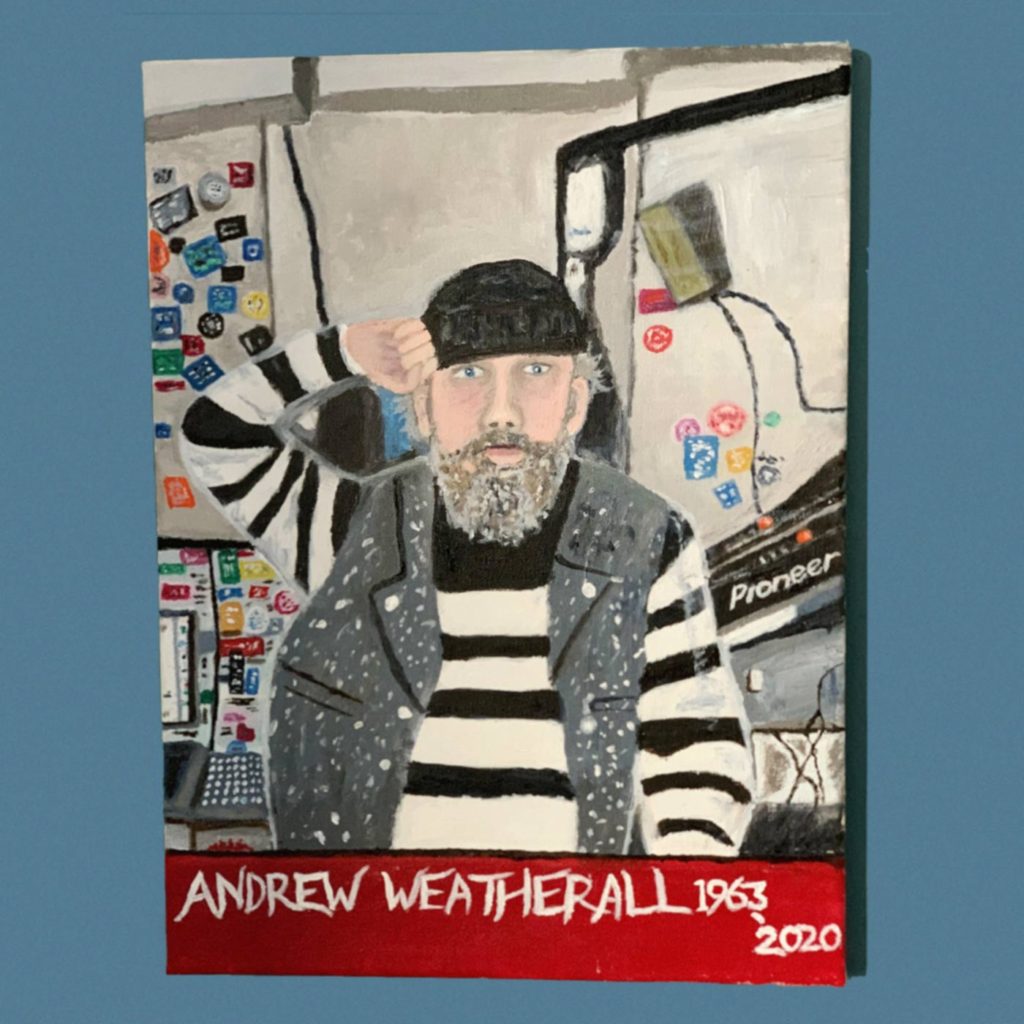 Andrew Weatherall by Rory Flynn - SHSO Leeds - Something Happened Somewhere Once